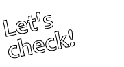 Let's check!