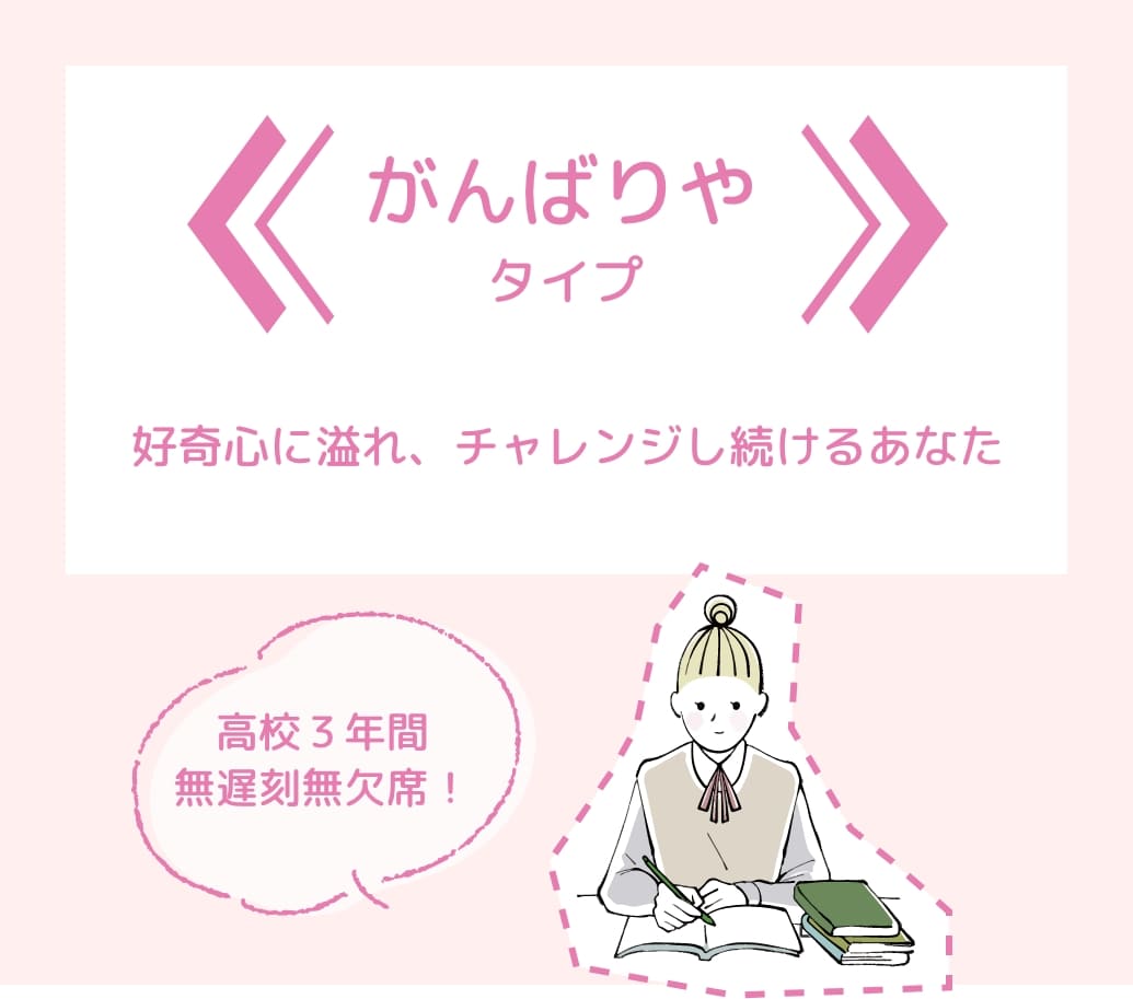がんばりやタイプ