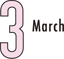 3 March