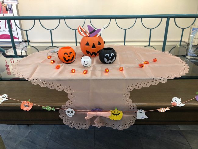 ハロウィン仕様にチェンジ🎃